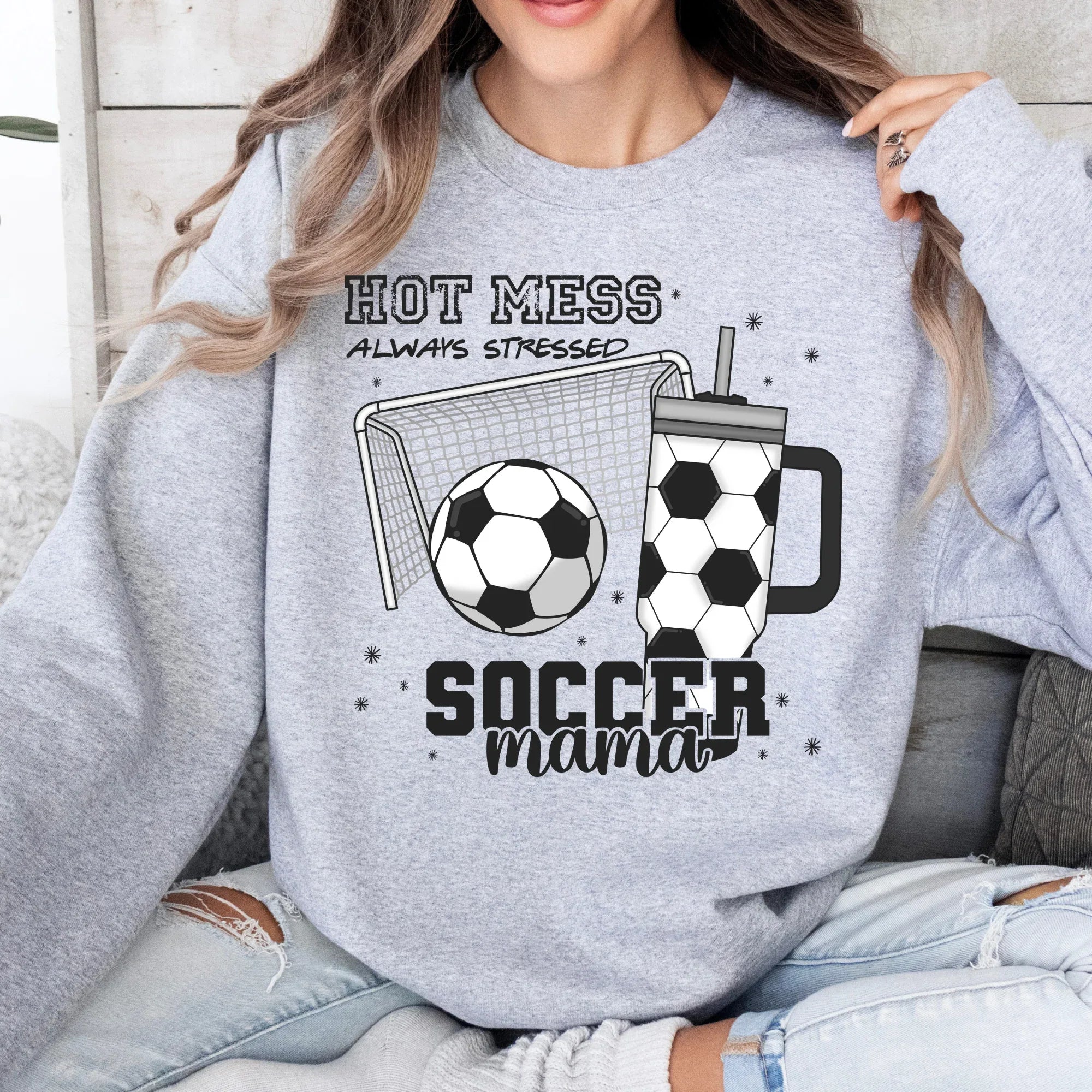 Soccer Mom DTF Transfer - Merch Girls
