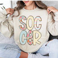 Soccer Spring Doodle DTF Transfer - Merch Girls
