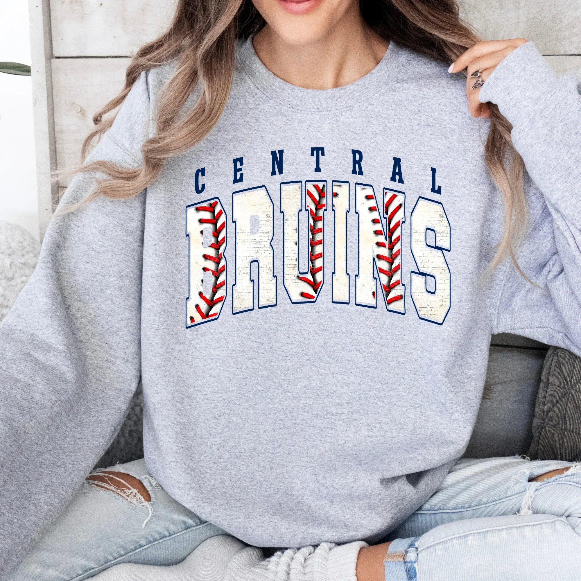 Central Bruins Baseball DTF Transfer - Merch Girls
