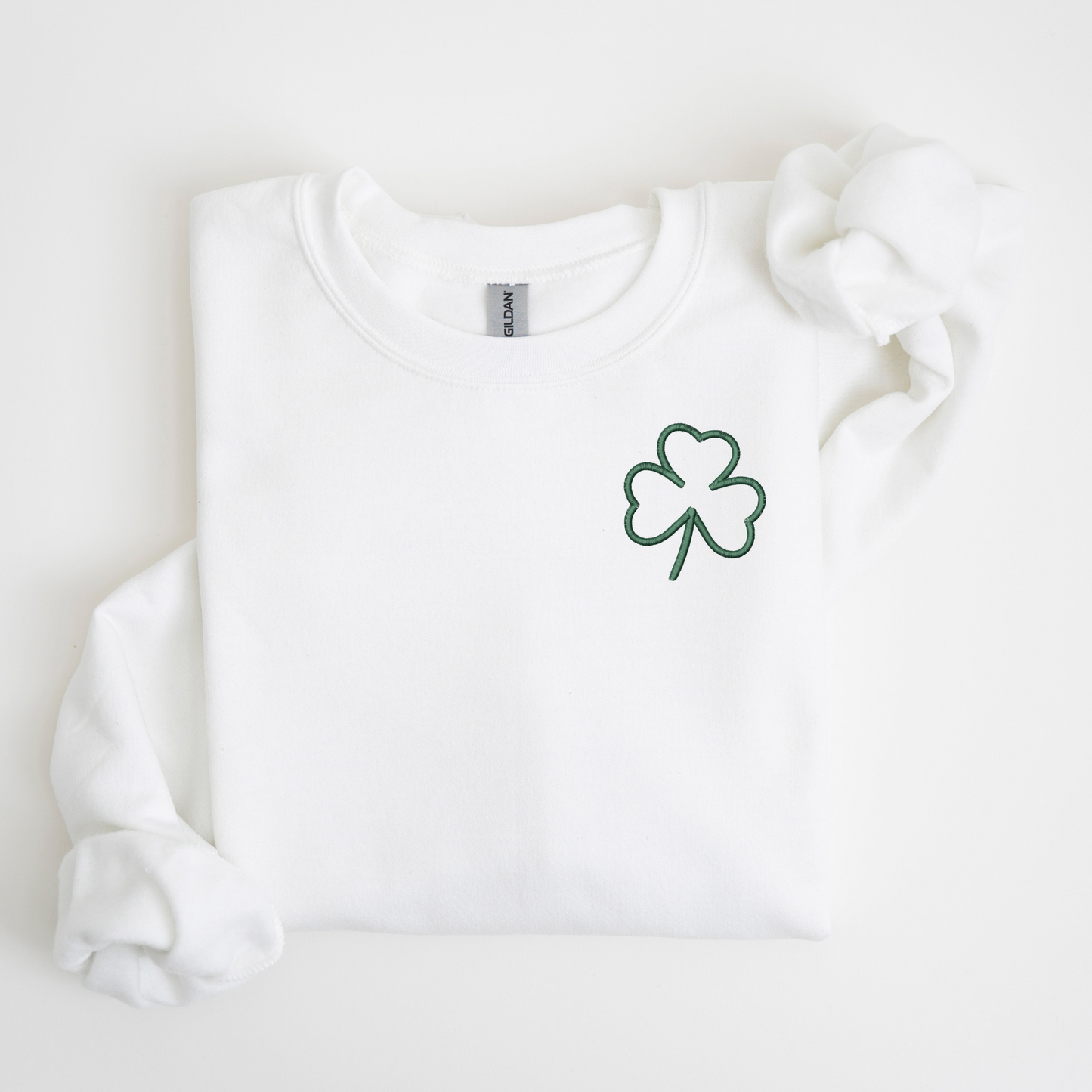 Clover Embroidered Sweatshirt