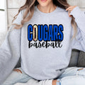 Cougars Blue Baseball DTF Transfer - Merch Girls