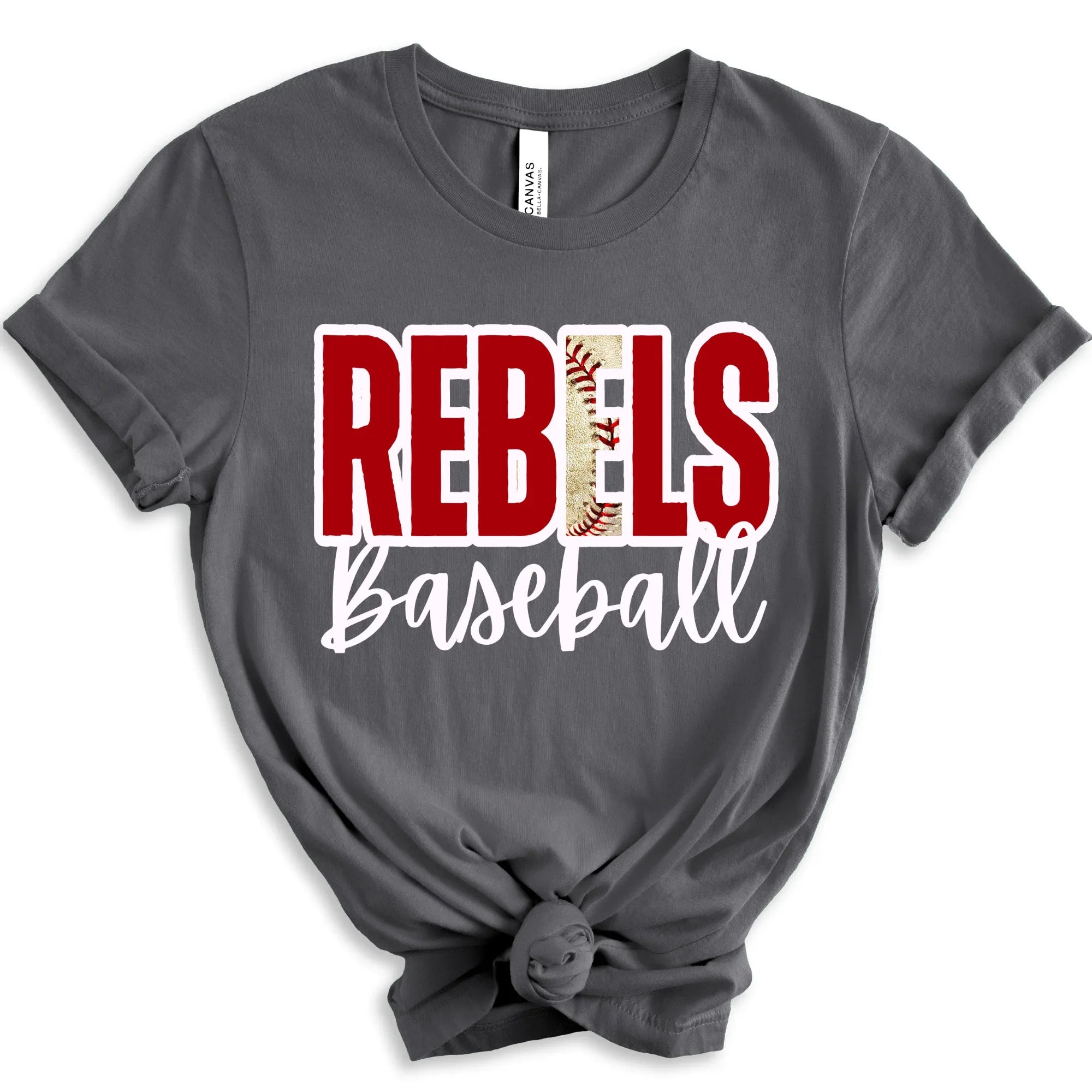 Rebels Baseball DTF Transfer - Merch Girls