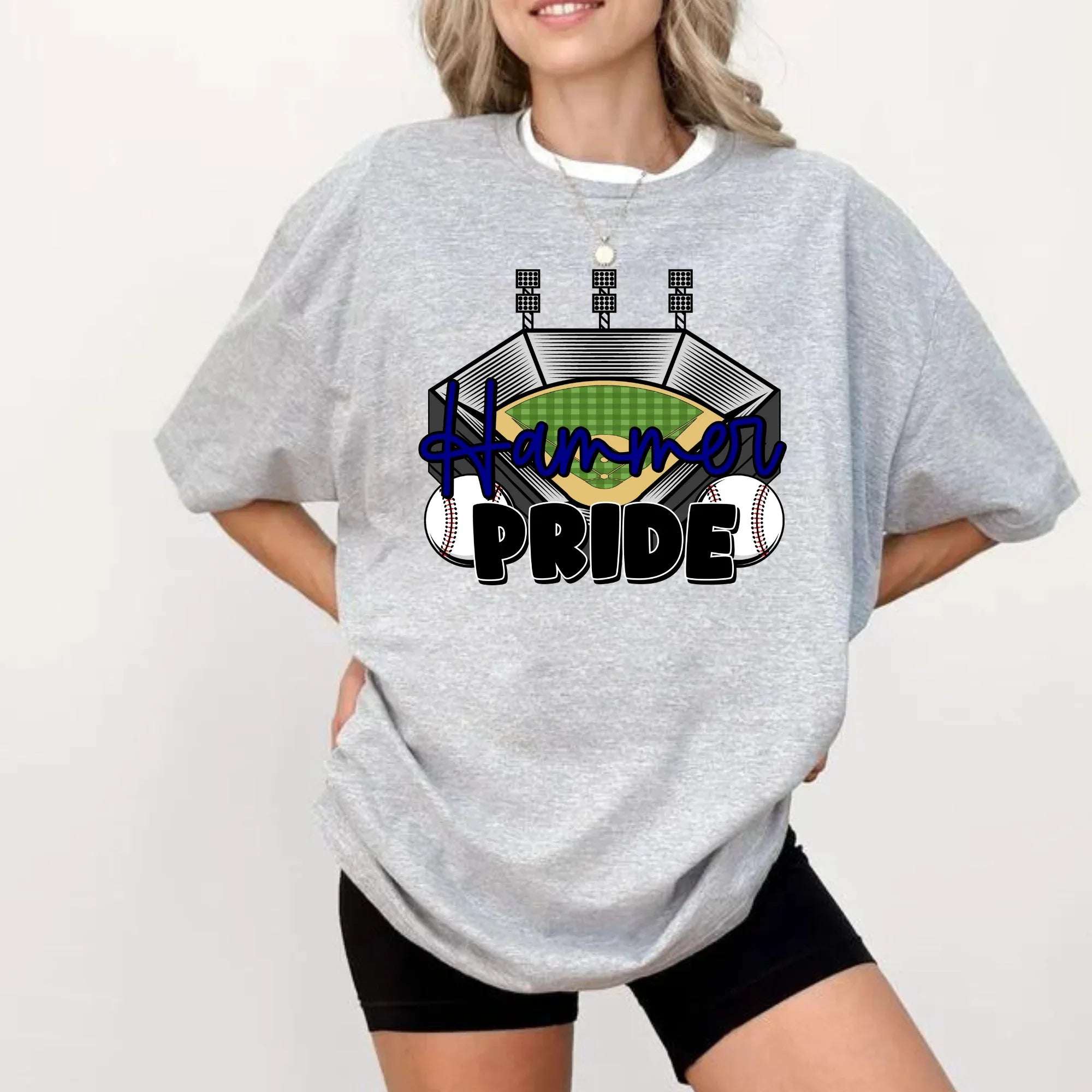 Hammer Pride Baseball DTF Transfer - Merch Girls