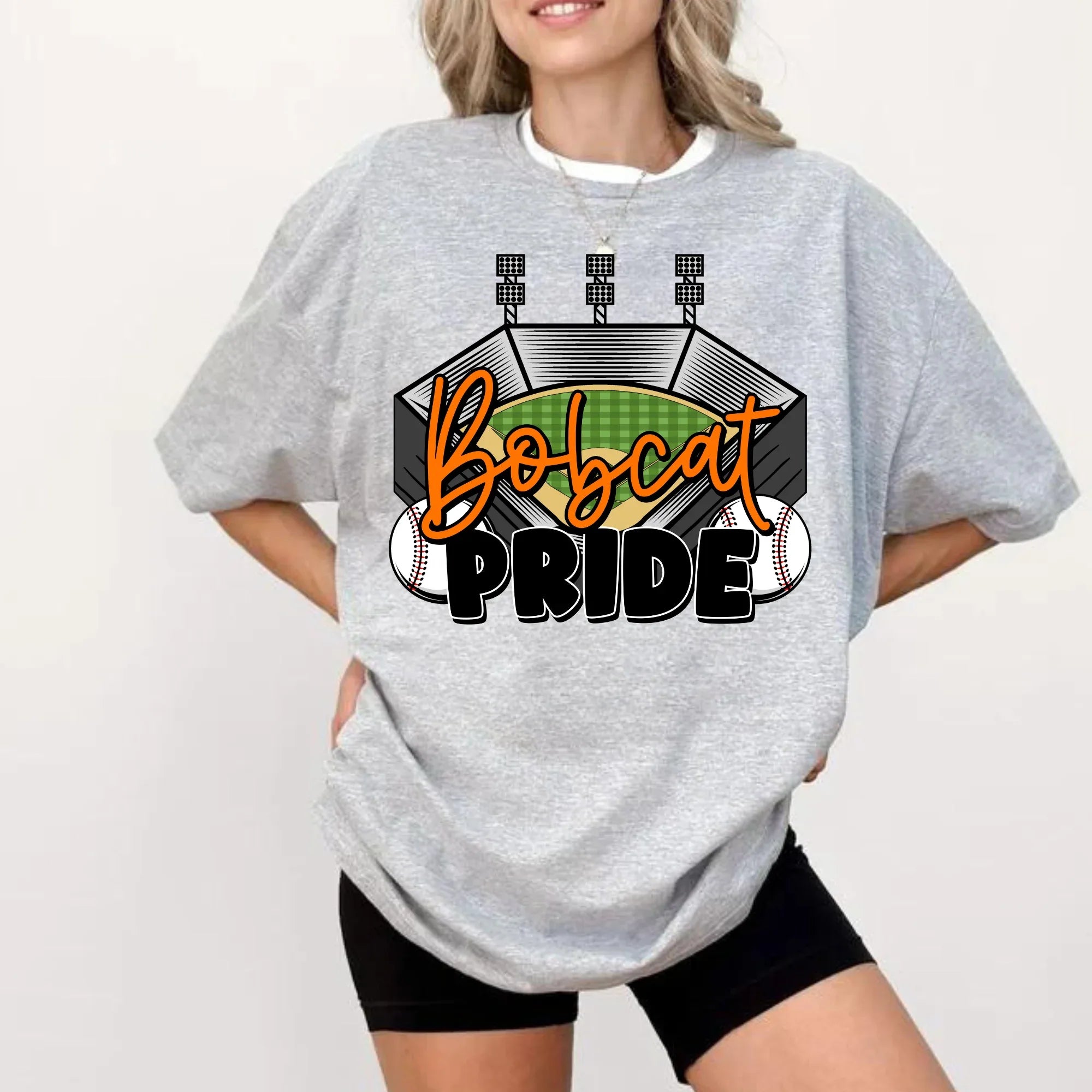 Bobcat Pride Baseball DTF Transfer - Merch Girls