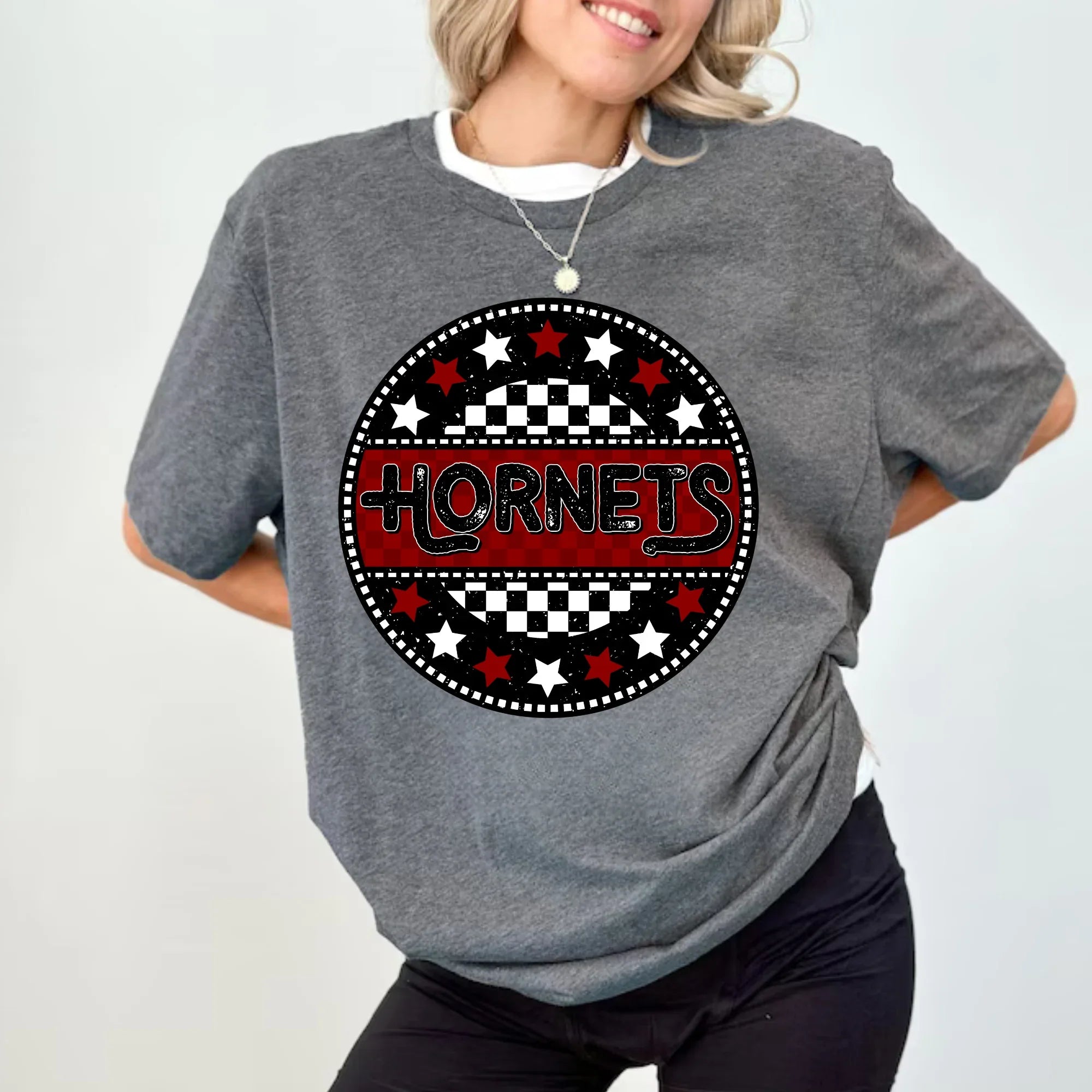 Hornets Circle DTF Transfer - Merch Girls