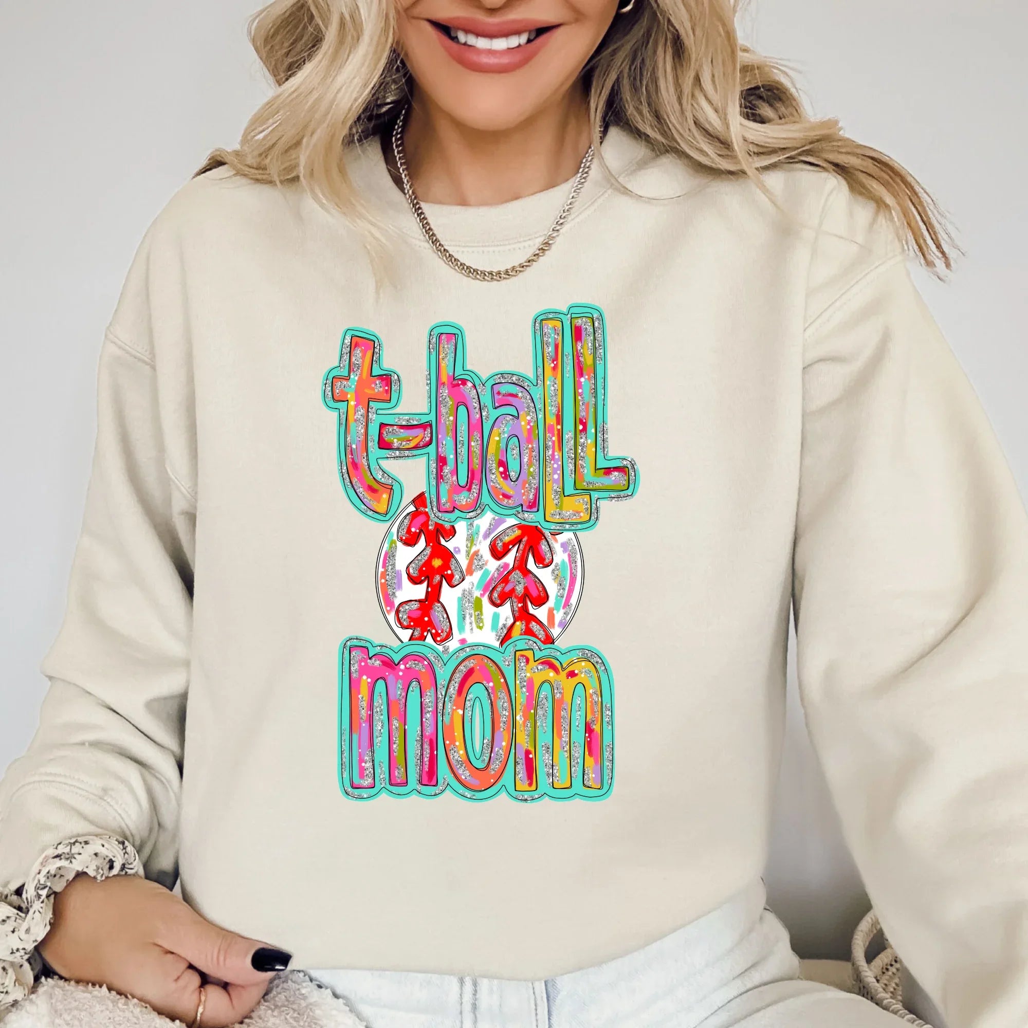 T-Ball Mom DTF Transfer - Merch Girls
