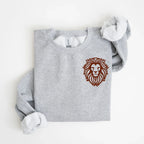 Lions Embroidered Sweatshirt | QUICK SHIP - Merch Girls