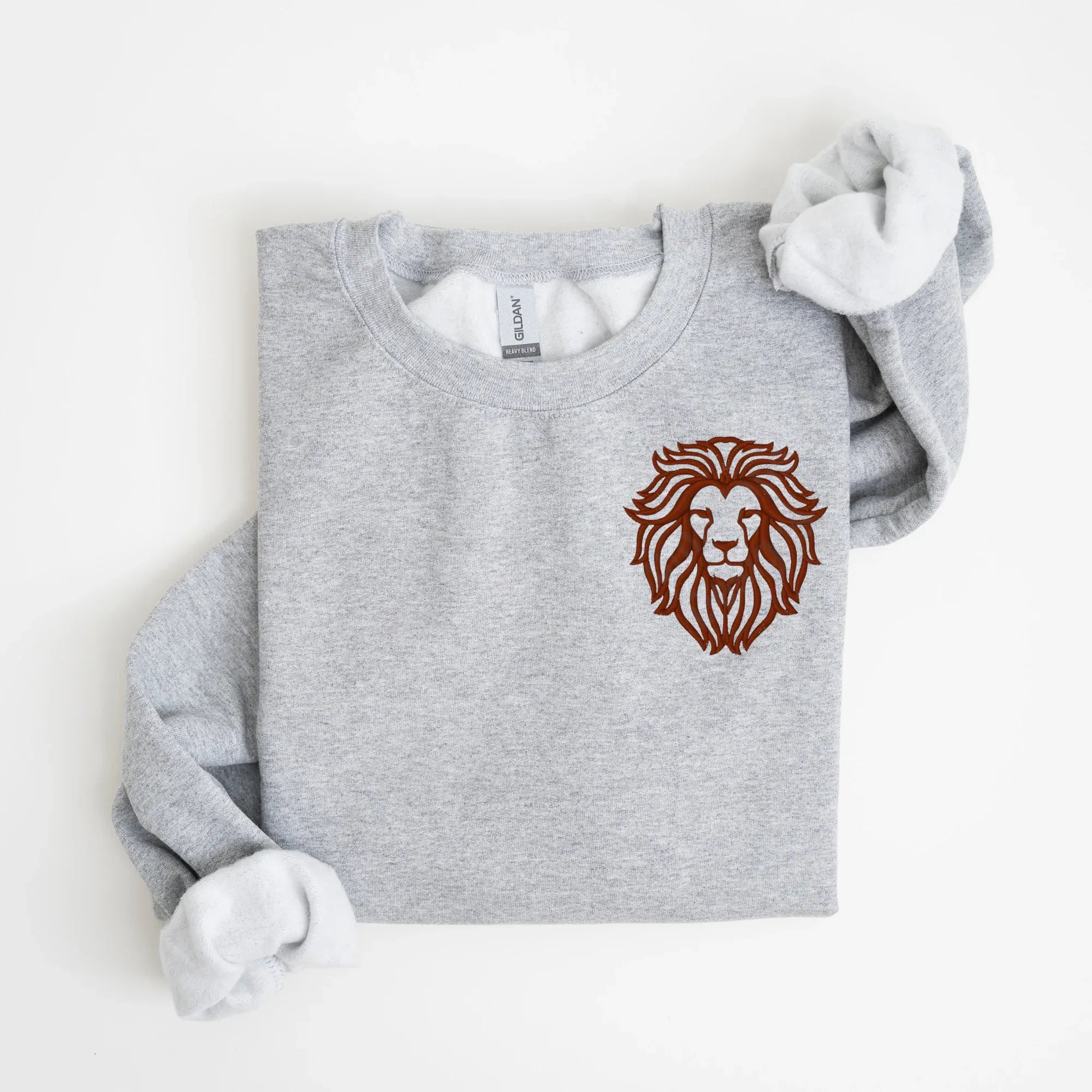 Lions Embroidered Sweatshirt | QUICK SHIP - Merch Girls