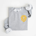 Lions Embroidered Sweatshirt | QUICK SHIP - Merch Girls