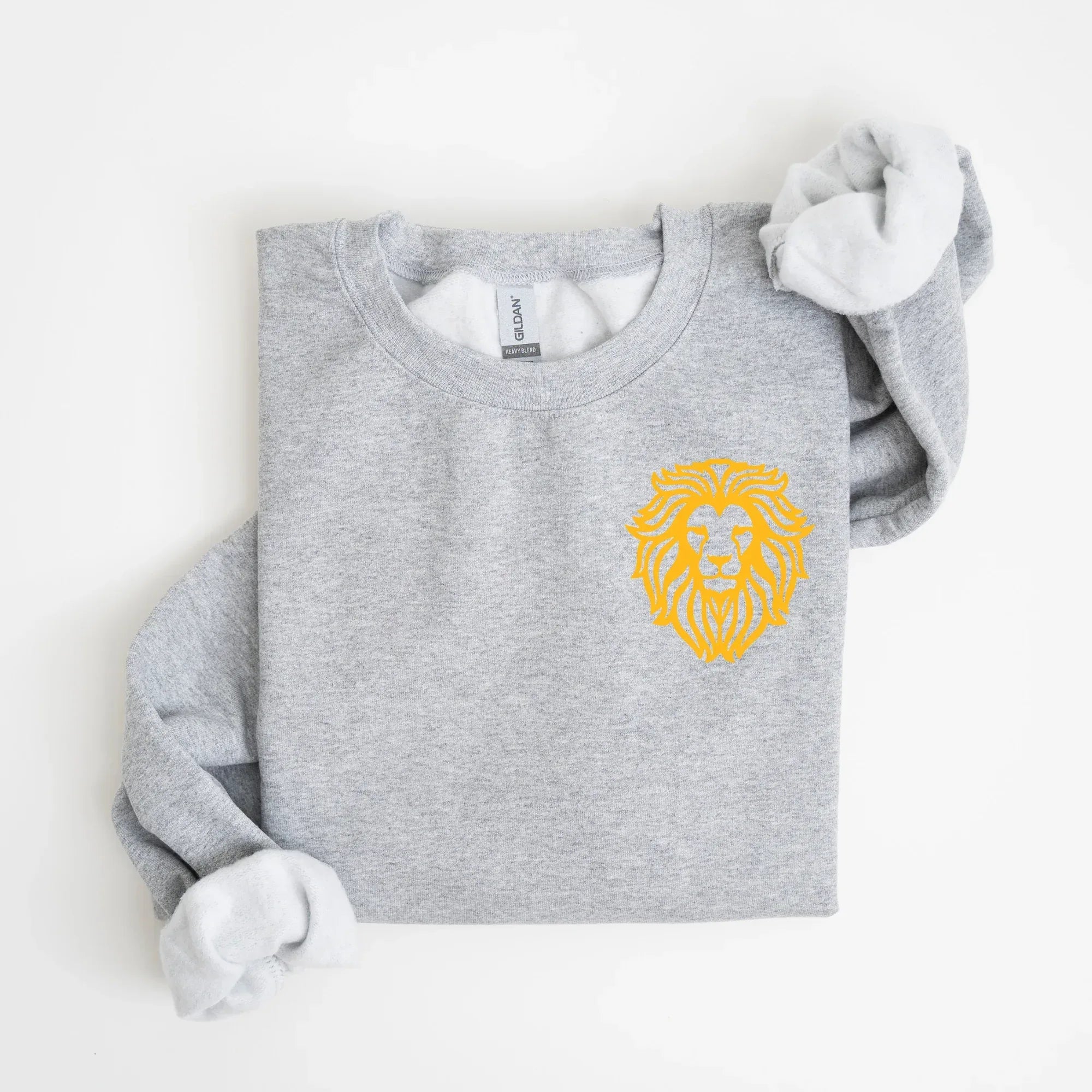 Lions Embroidered Sweatshirt | QUICK SHIP - Merch Girls