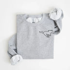 Mustang Embroidered Sweatshirt | QUICK SHIP - Merch Girls