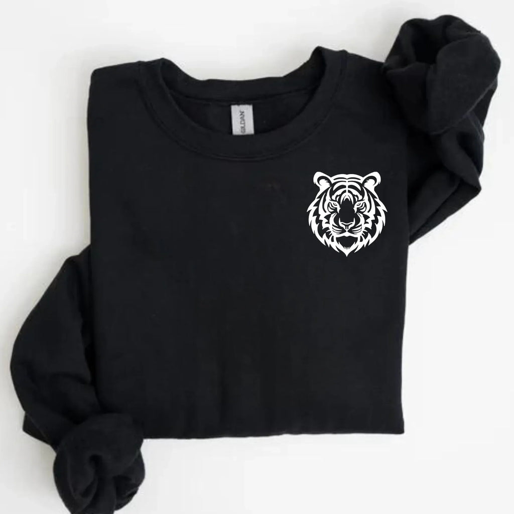 Tigers Embroidered Sweatshirt | QUICK SHIP - Merch Girls