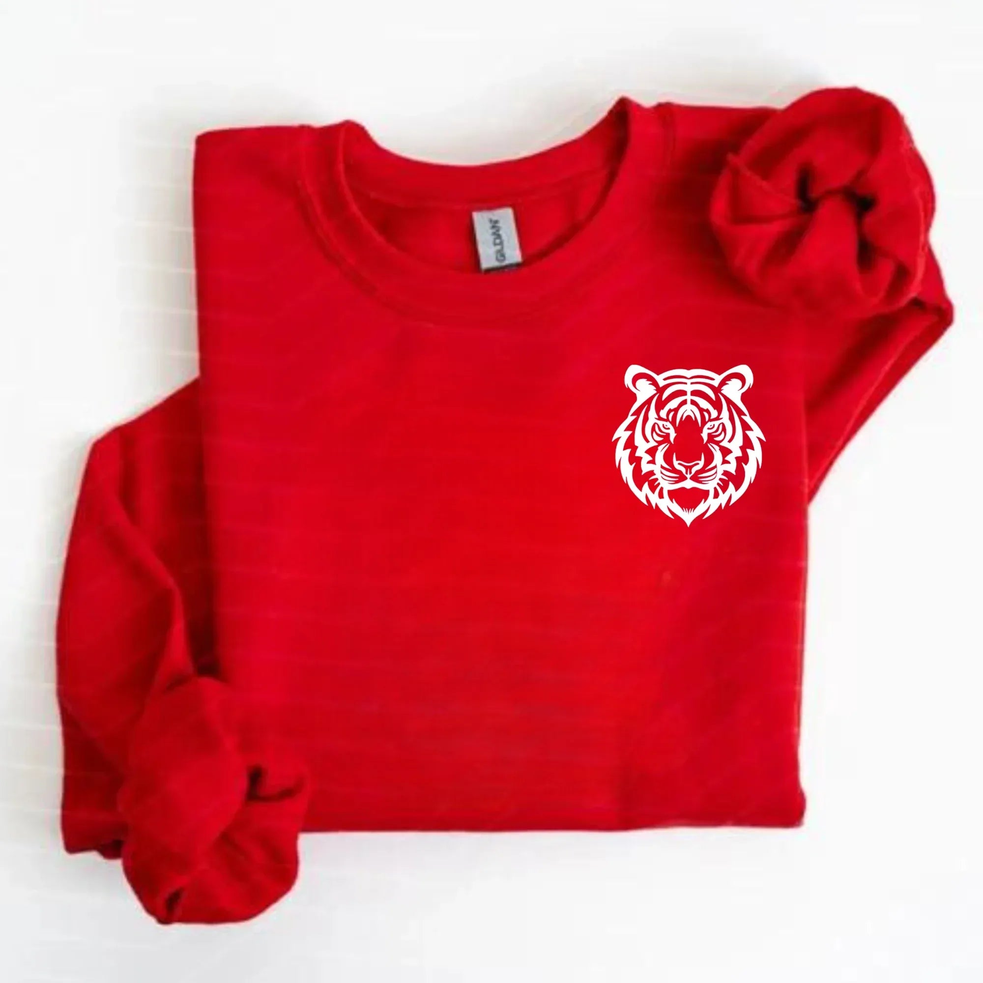Tigers Embroidered Sweatshirt | QUICK SHIP - Merch Girls