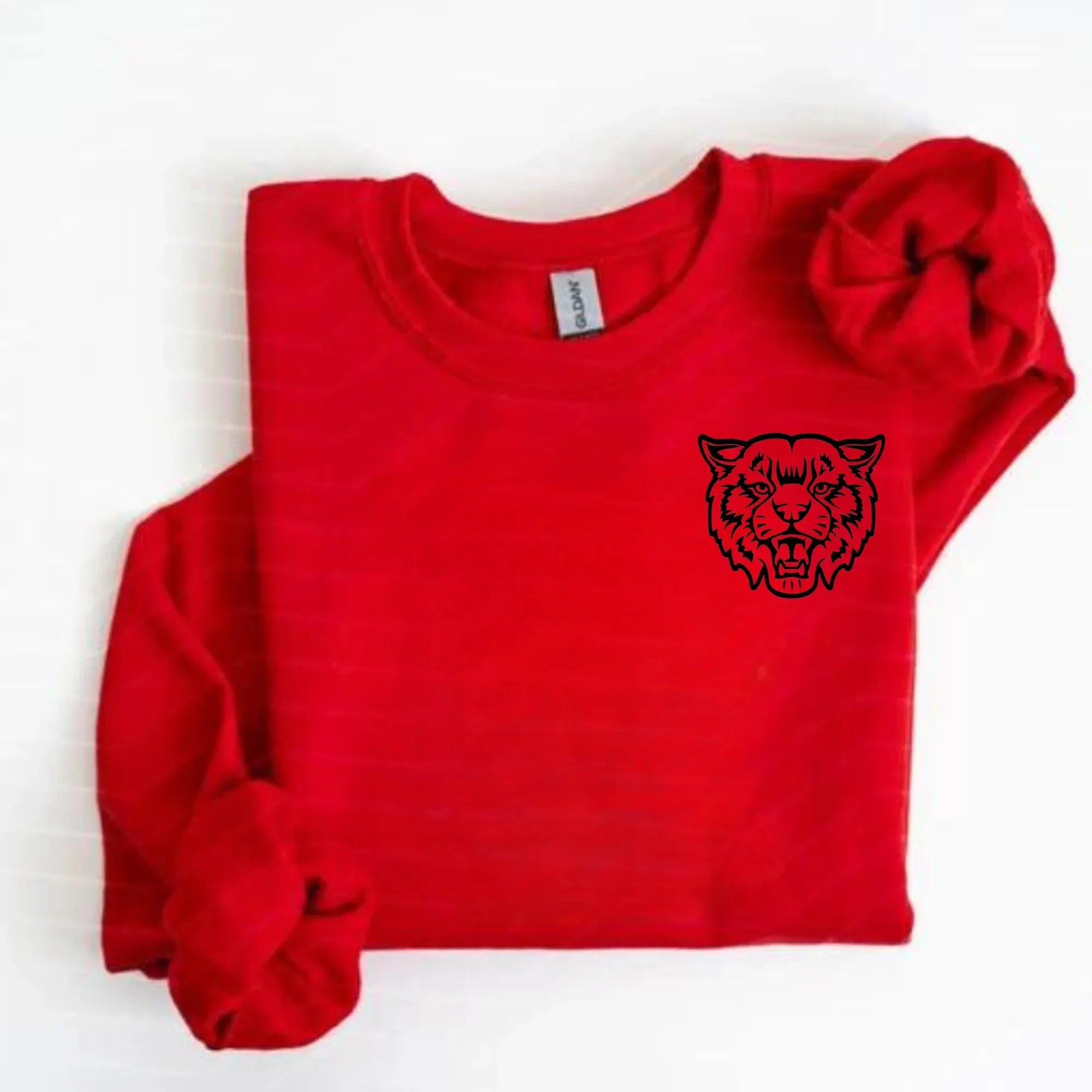 Wildcat/Bearcat Embroidered Sweatshirt | QUICK SHIP - Merch Girls