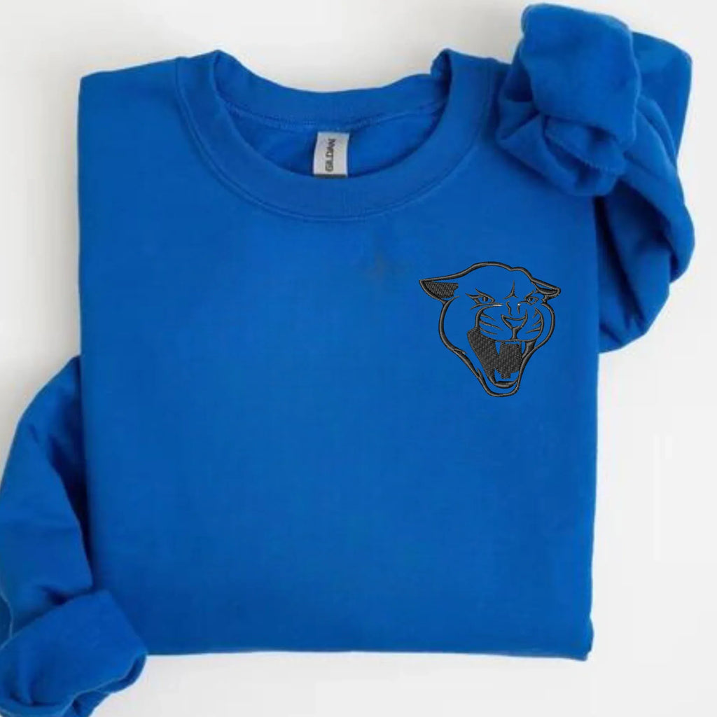Cougars Embroidered Sweatshirt | QUICK SHIP - Merch Girls