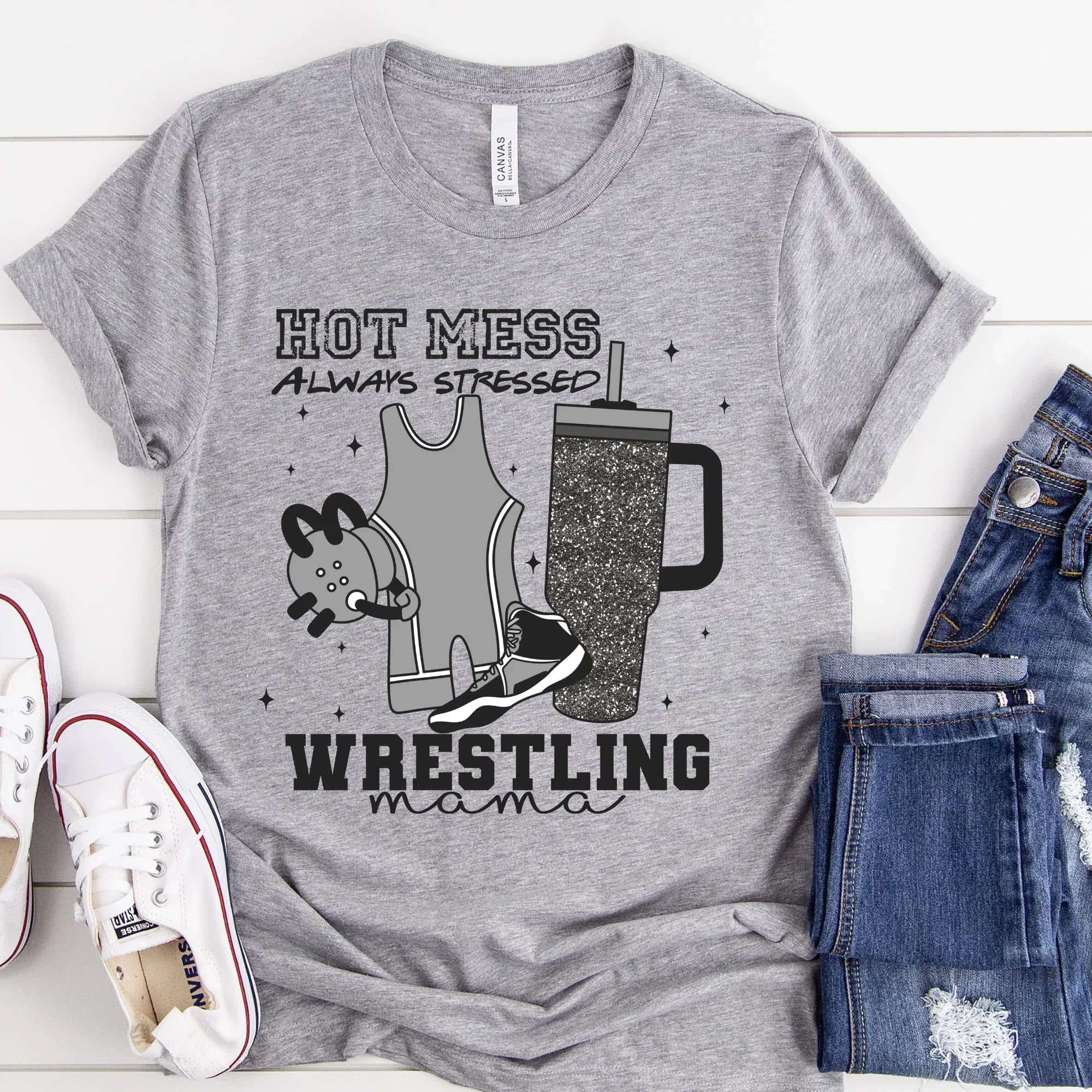 Wrestling Mama DTF Transfer - Merch Girls