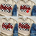Checkered Mascot Design Mockup- No Physical Item! - Merch Girls