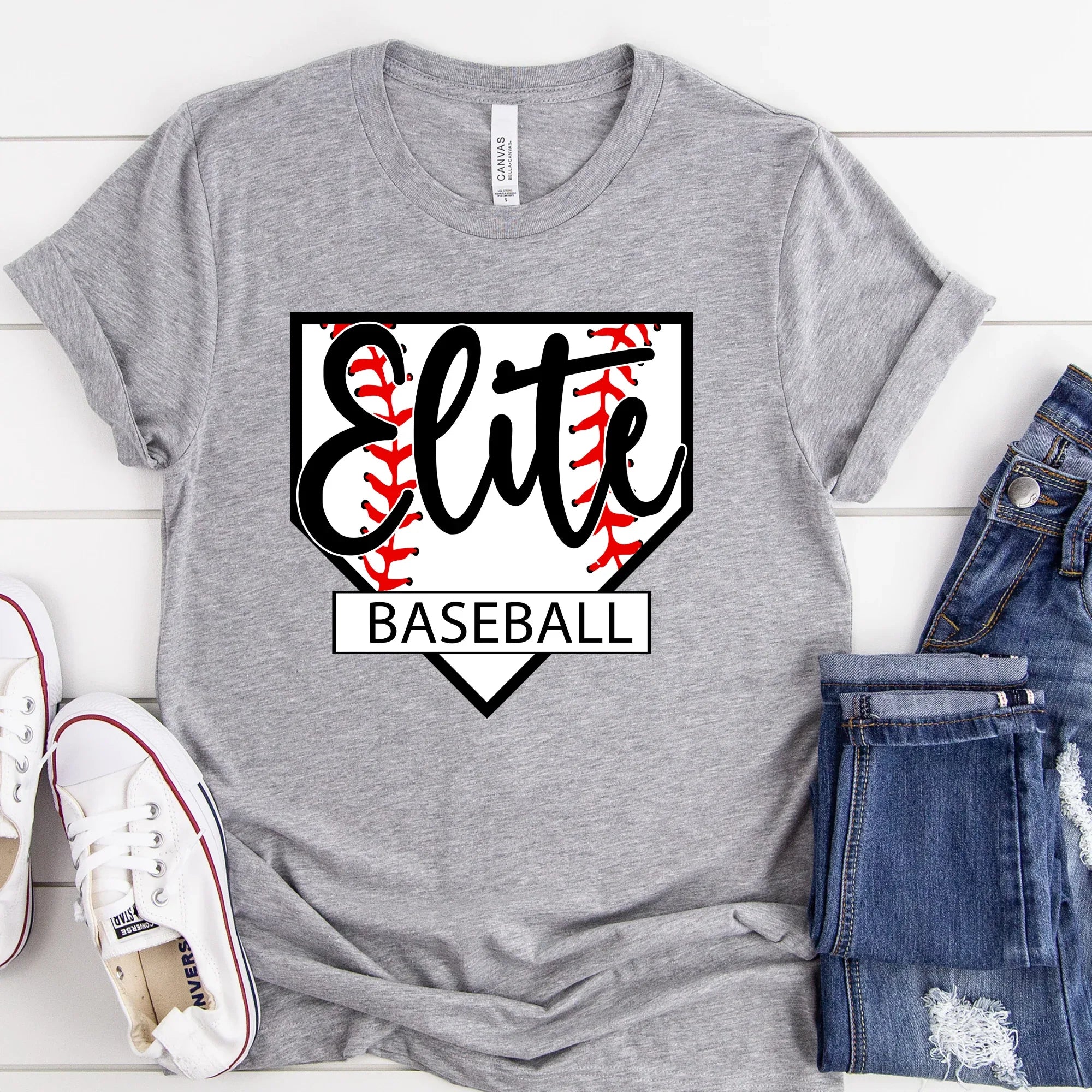 Elite Baseball DTF Transfer - Merch Girls