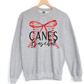 Canes Laces Baseball DTF Transfer - Merch Girls