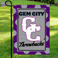Gem City Throwbacks Garden Flag - Merch Girls