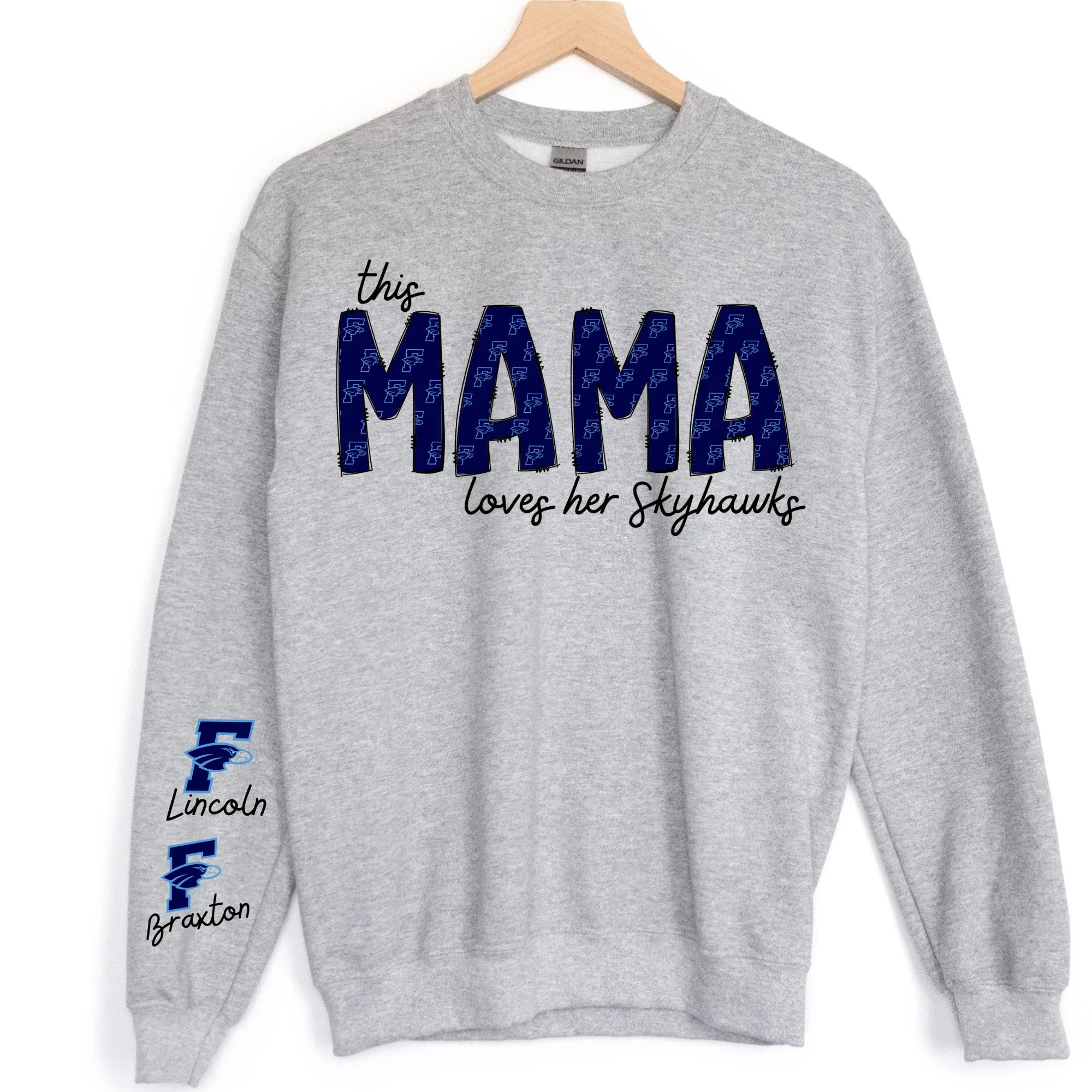 This Mama Loves Skyhawks DTF Transfer - Merch Girls