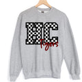 HC Tigers Checkered Neon DTF Transfer - Merch Girls
