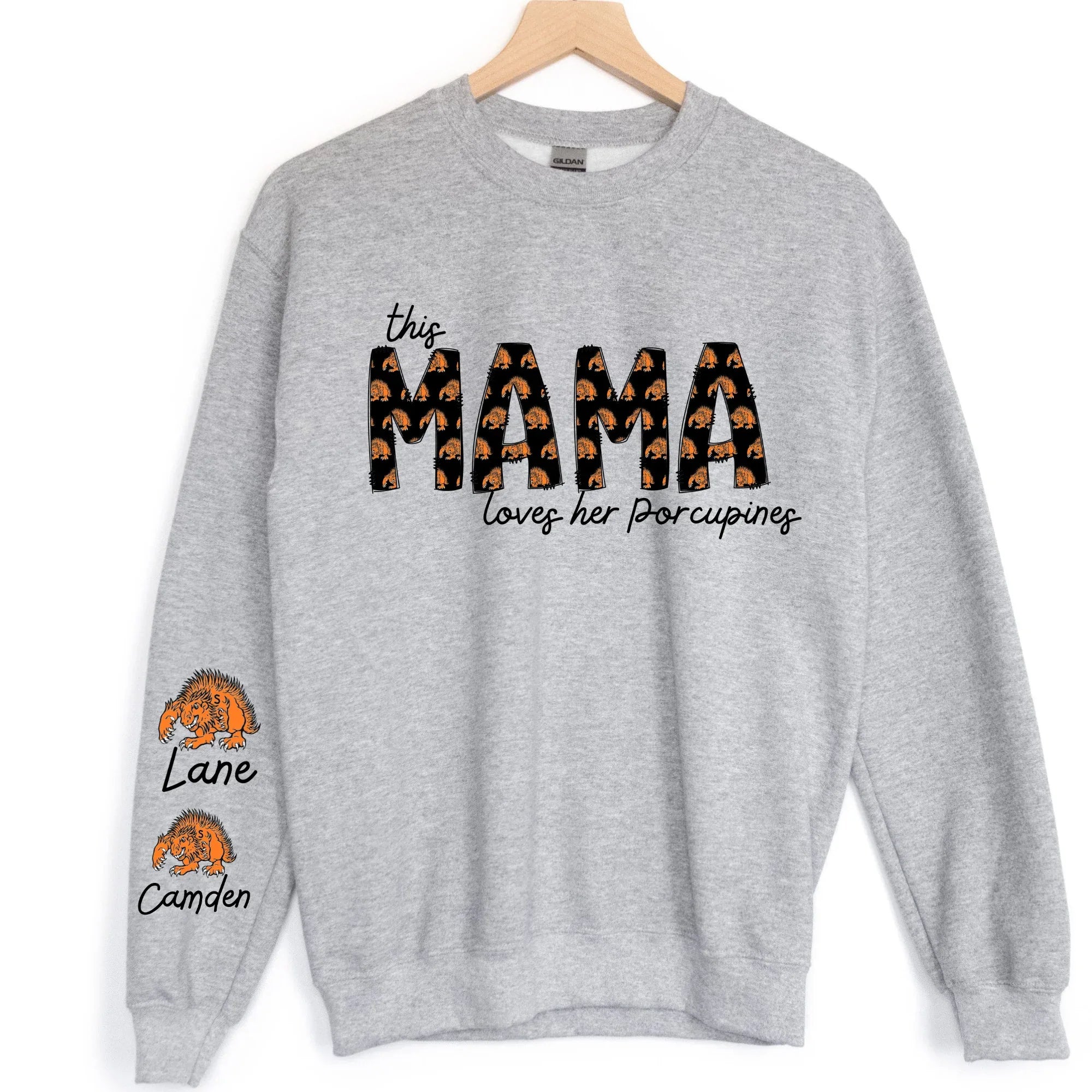 This Mama loves her Porcupines DTF Transfer - Merch Girls