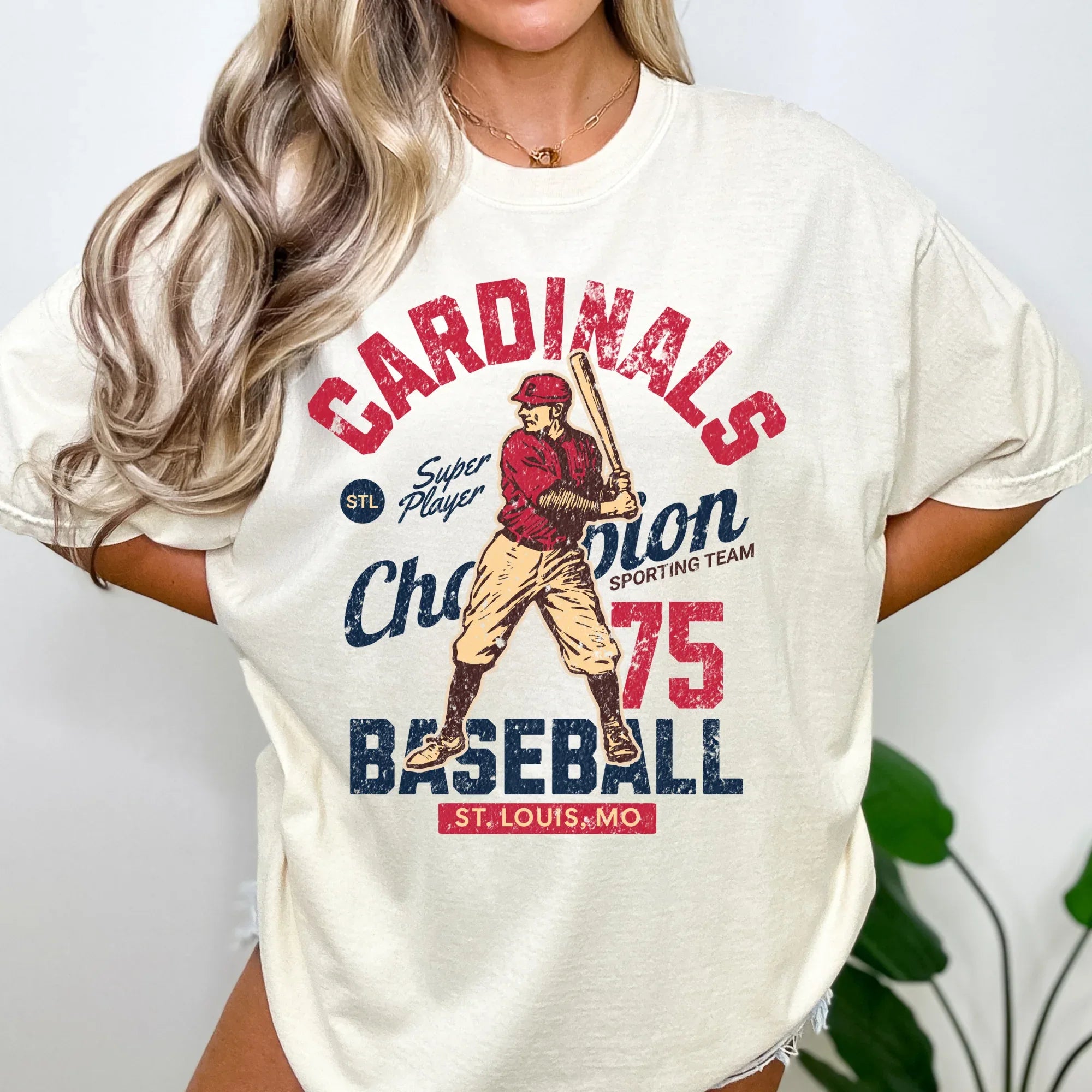 Cardinals Baseball DTF Transfer - Merch Girls