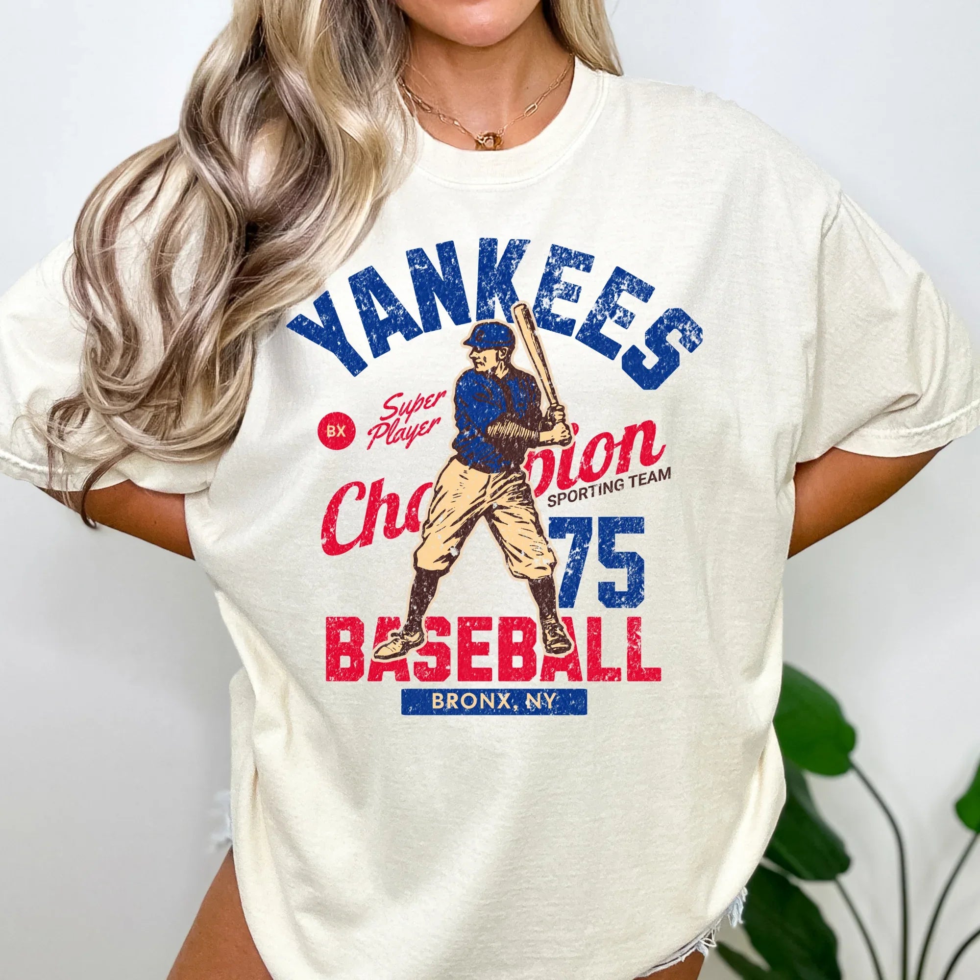 Yankees Baseball DTF Transfer - Merch Girls