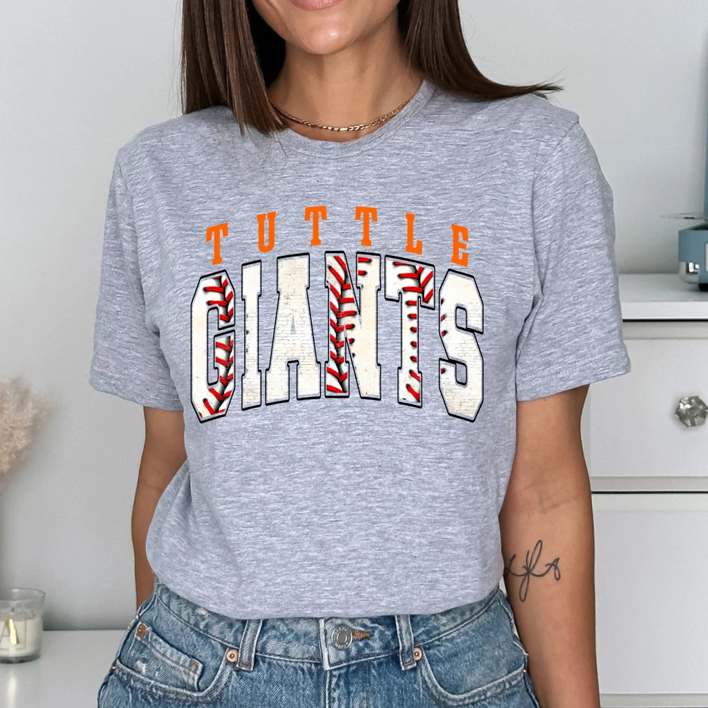 Tuttle Giants Baseball DTF Transfer - Merch Girls