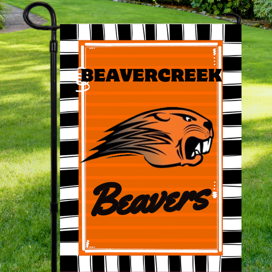 Beavercreek Beavers Garden Flag