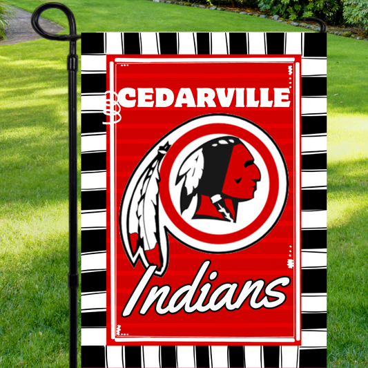 Cedarville Indians Garden Flag