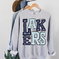 Lakers Sporty Varsity Doodle DTF Transfer - Merch Girls