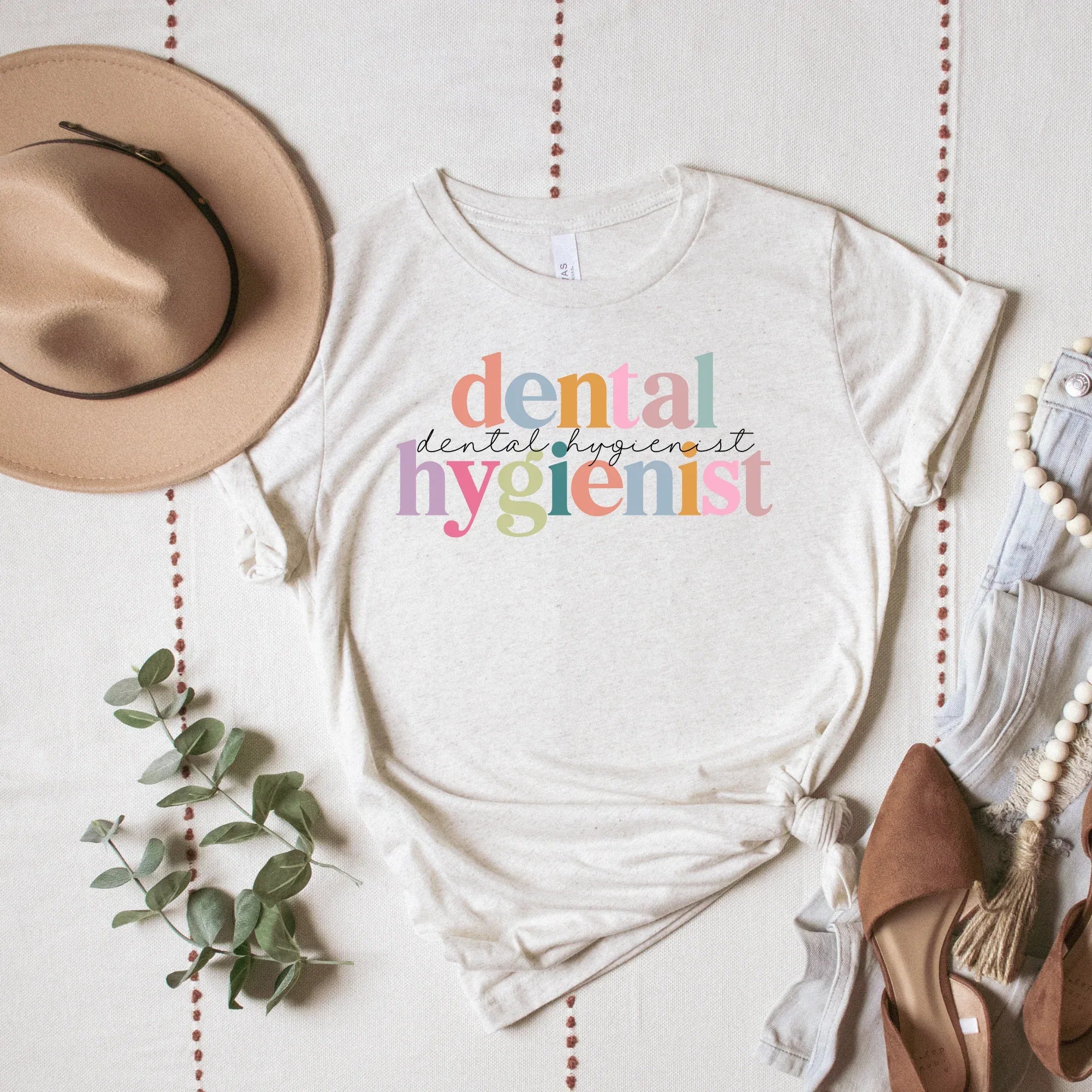 Dental Hygienist Watercolor DTF Transfer - Merch Girls