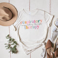 Respiratory Therapy Watercolor Graphic Tee - Merch Girls
