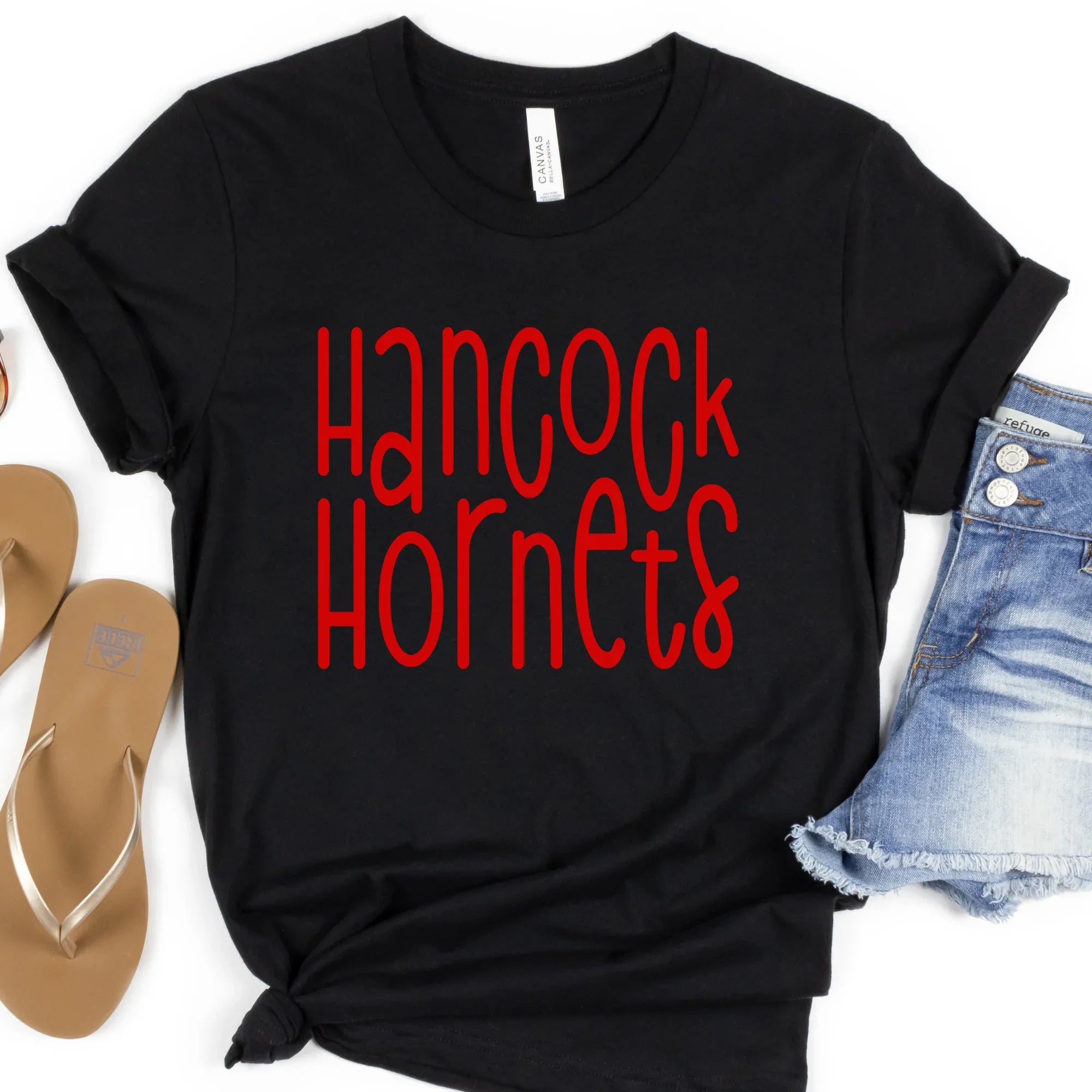 Hancock Hornets DTF Transfer - Merch Girls