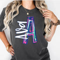 Ava Splatter Painted Mascot DTF Transfer DTF Transfer - Merch Girls