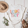 Teacher Watercolor Graphic Tee - Merch Girls