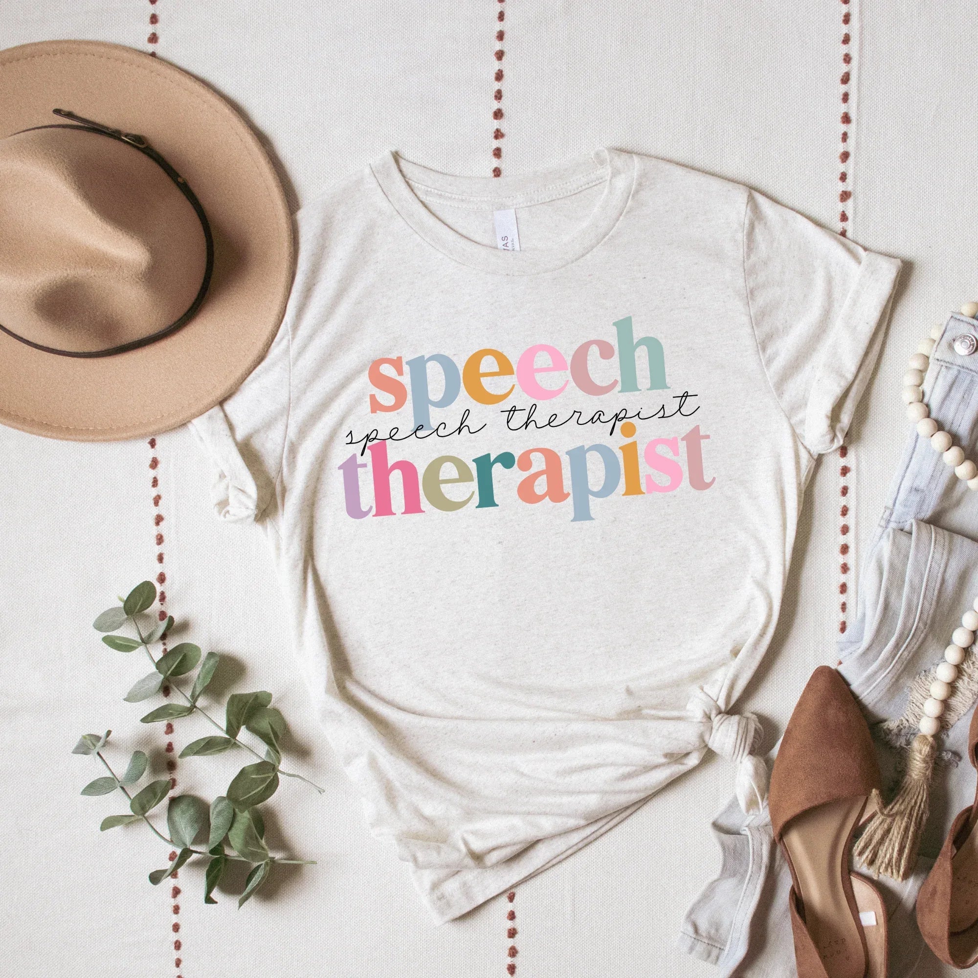 Speech Therapist Watercolor DTF Transfer - Merch Girls