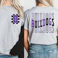 Bulldogs Varsity Wave DTF Transfer - Merch Girls