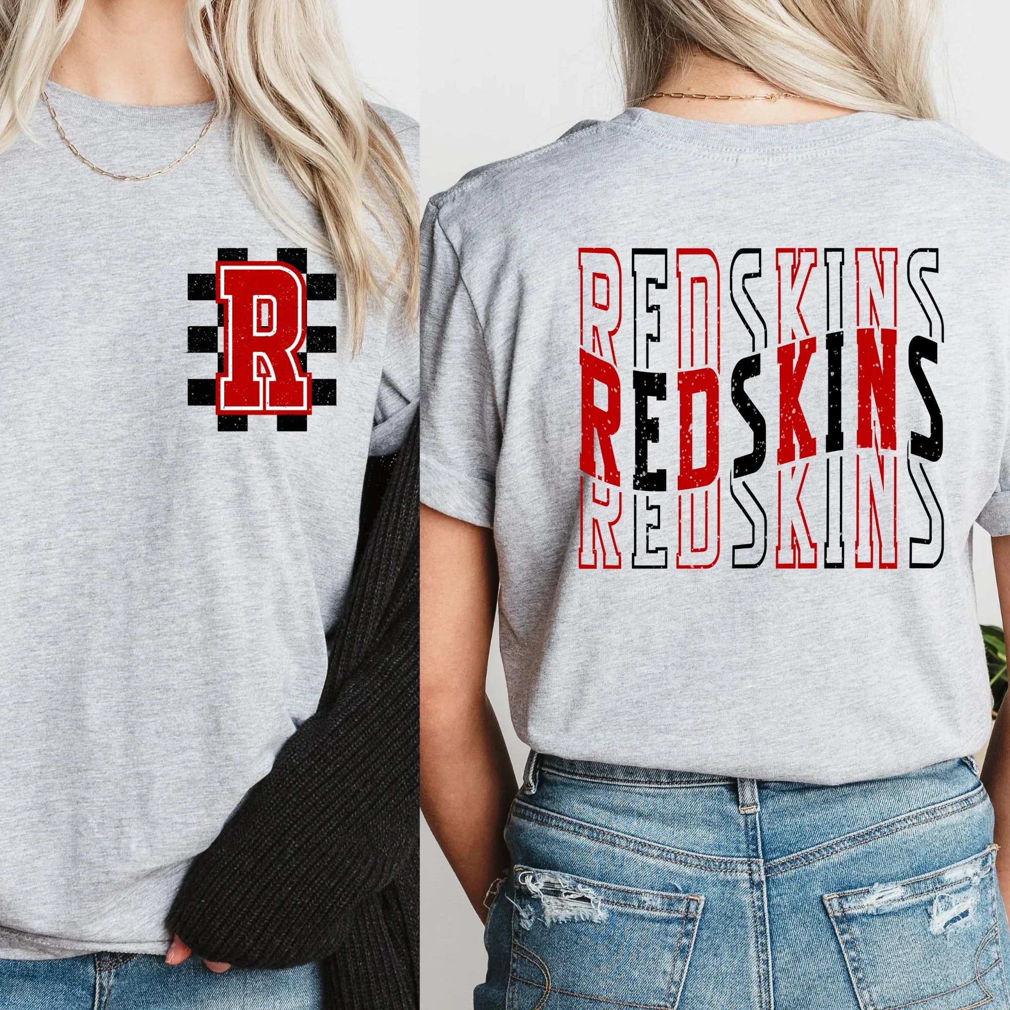 Redskins Varsity Wave DTF Transfer - Merch Girls