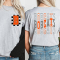 Bobcats Varsity Wave DTF Transfer - Merch Girls