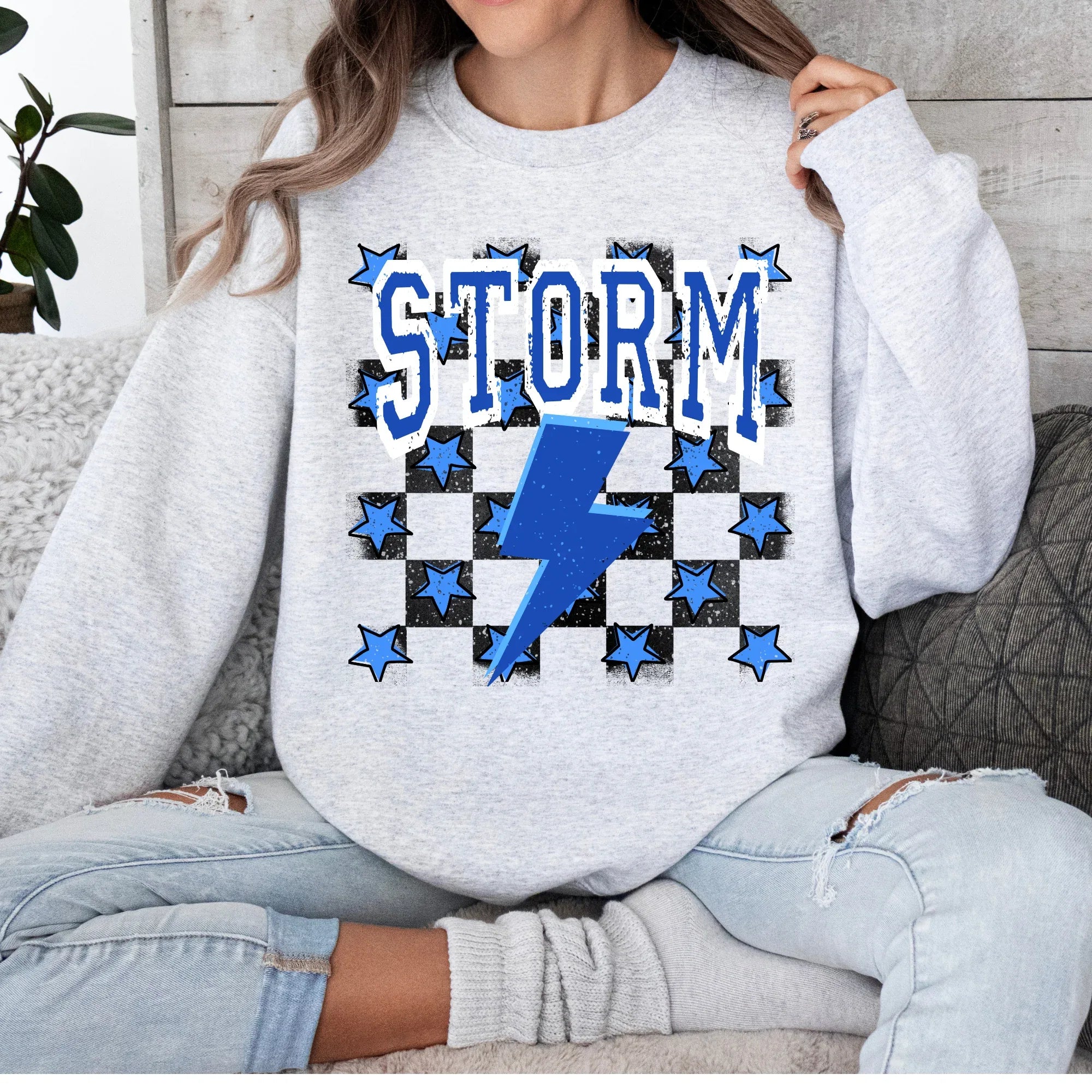 Storm Retro Varsity DTF Transfer - Merch Girls