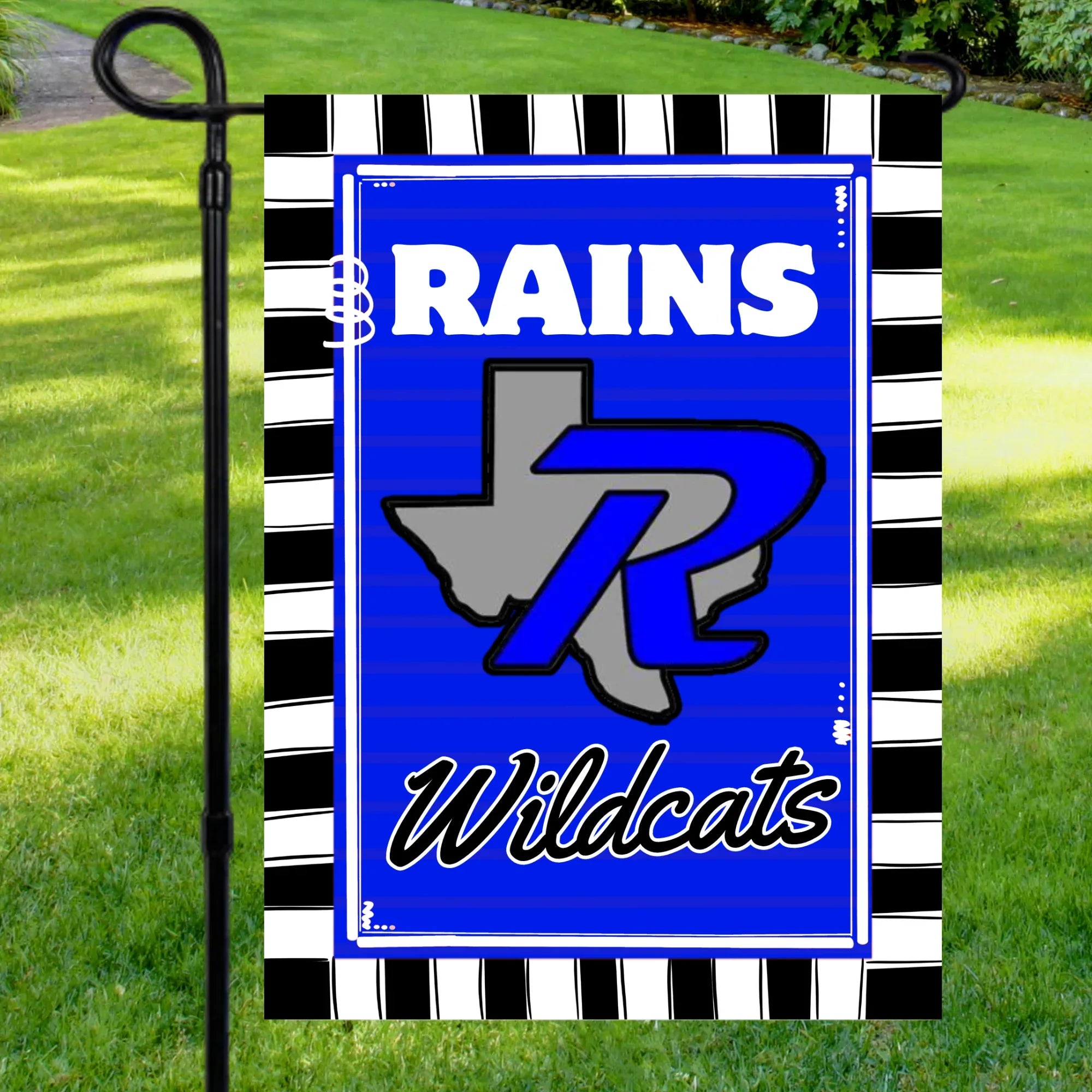 Rains Wildcats Garden Flag - Merch Girls