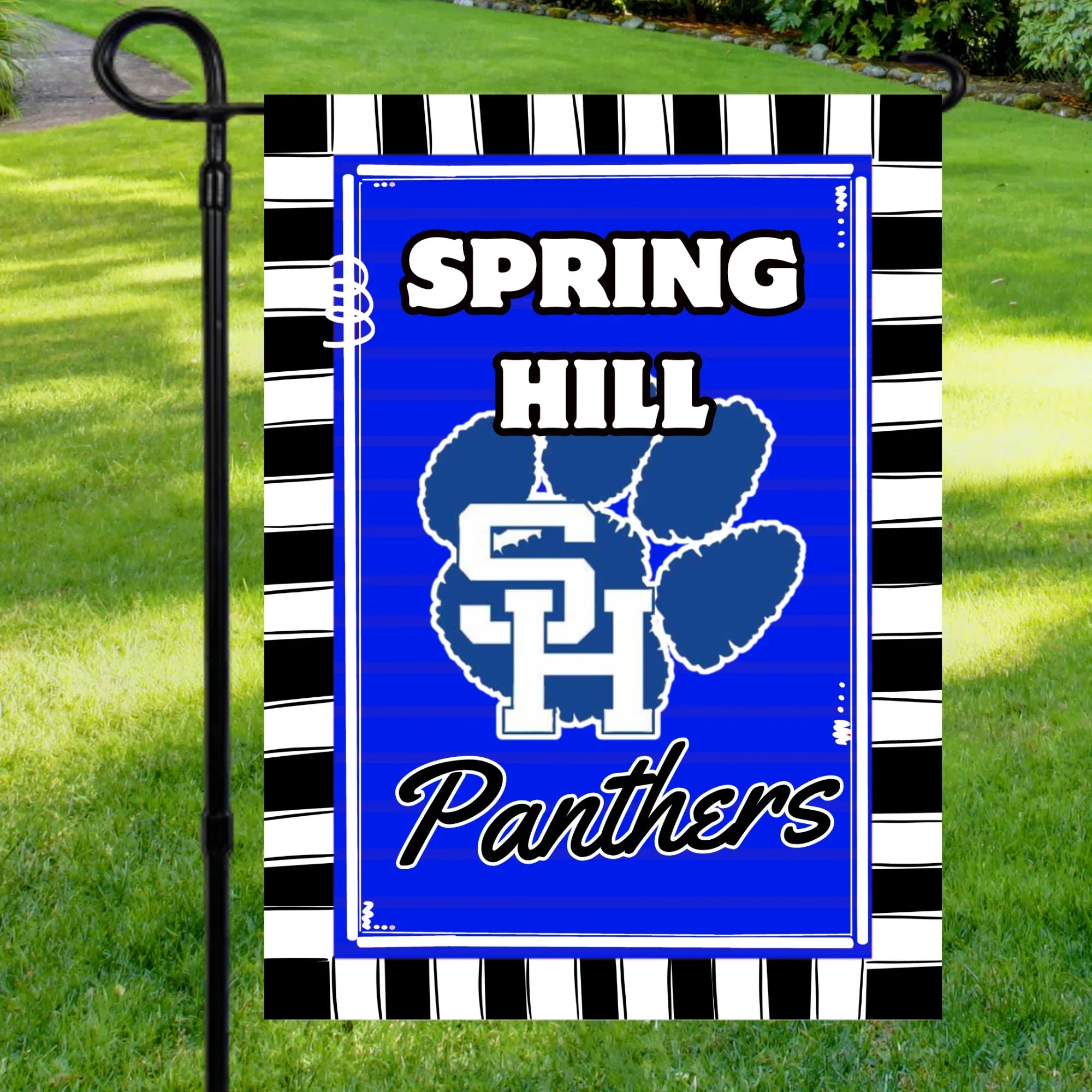Spring Hill Panthers Garden Flag - Merch Girls
