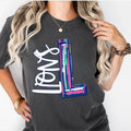 Lions Splatter Painted Mascot DTF Transfer - Merch Girls