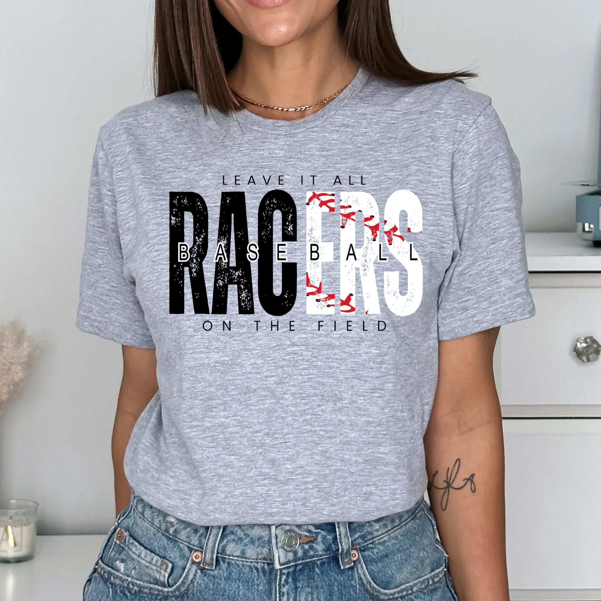 Racers Baseball DTF Transfer - Merch Girls