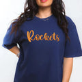 Rockets 3D Puff Embroidered CC Short Sleeve/Sweatshirt - Merch Girls