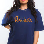 Rockets 3D Puff Embroidered CC Short Sleeve/Sweatshirt - Merch Girls
