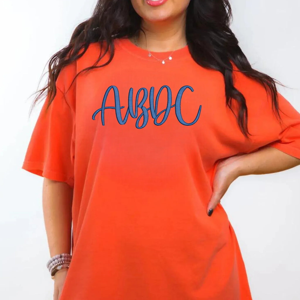 ABDC 3D Puff Embroidered CC Short Sleeve/Sweatshirt - Merch Girls
